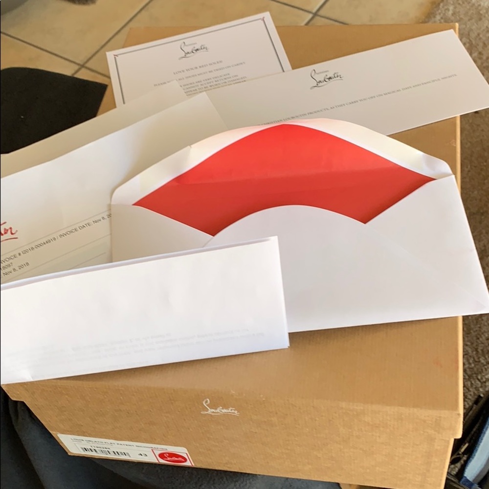 Christian louboutin orlato flat